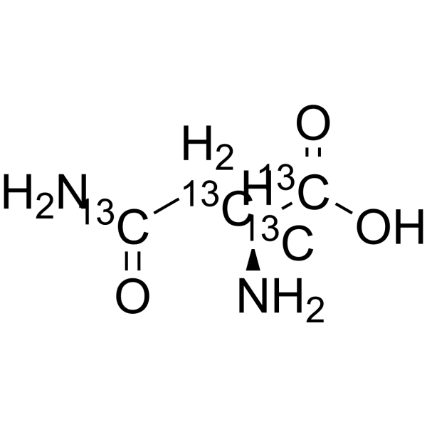 L-Asparagine-1,2,3,4-13C4 monohydrate (L-Asparagine monohydrate-13C4) 768348-44-3